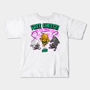 Free cheese! Kids T-Shirt